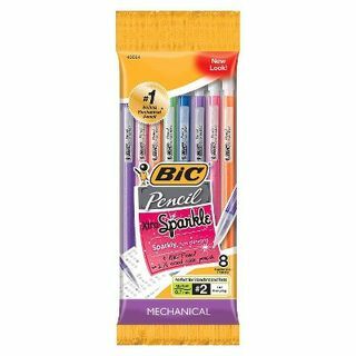 Bic עפרונות עופרת מכנית #2, 8 עפרונות