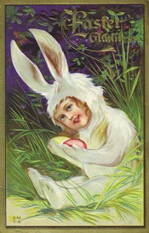 גלויה של ארנב הפסחא