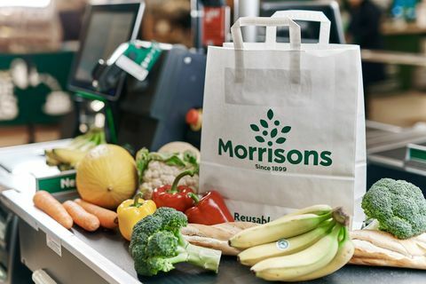 שקית נייר לשימוש חוזר - Morrisons מציגה לנו שקיות נשיאה בסגנון נייר במטרה להפחית את השימוש בפלסטיק