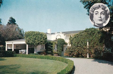 גלויה וינטג' למזכרת, בתים של סדרות כוכבי קולנוע וטלוויזיה, 1956
