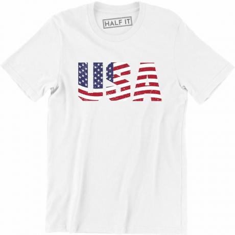 חולצת טי דגל ארה