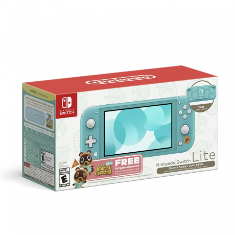 Nintendo Switch™ Lite (Timmy & Tommy's Aloha Edition) Animal Crossing™: New Horizons Bundle