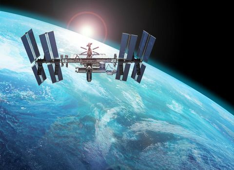 תחנת חלל בינלאומית, נוף של כדור הארץ מלמעלה