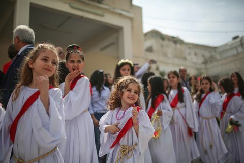 'יום ראשון הדקלים' בעזה