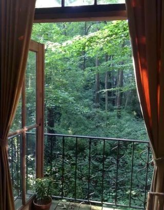 בית מעץ מבודד מבודד - אטלנטה - מרפסת - Airbnb